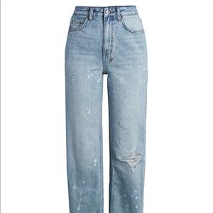 Ksubi Playback Surf Bunz Straight Leg Mom Jeans 24